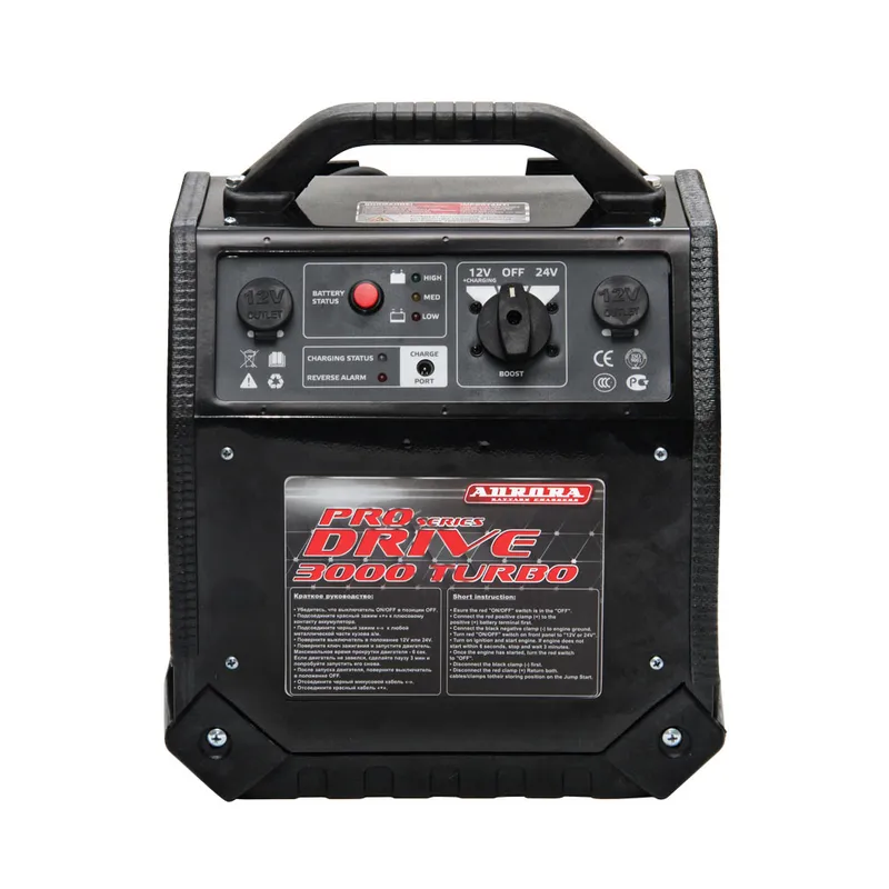 Пусковое устройство AURORA DOUBLE DRIVE 3000 TURBO PRO SERIES