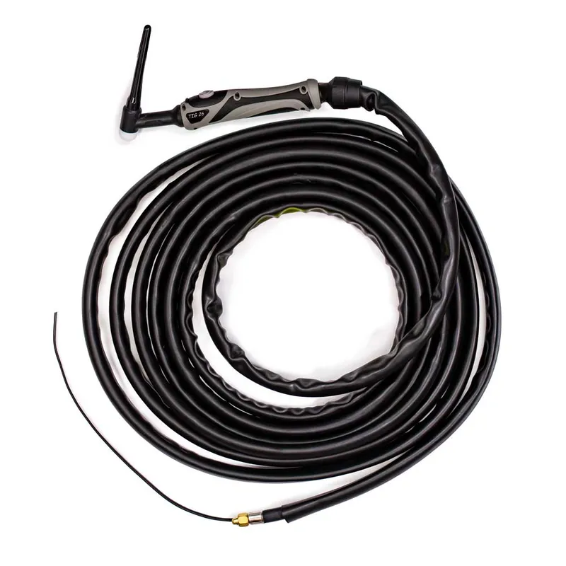 Горелка TIG 26F 180A(35%) M12x1, 8m гибкая (без управляющих разъемов)