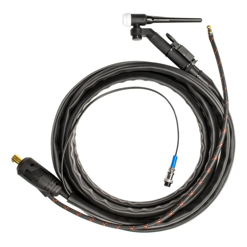 Горелка TIG 17 STORK профессиональная 140A(35%) 50MMQ ,2pin, газ б/р, 4m
