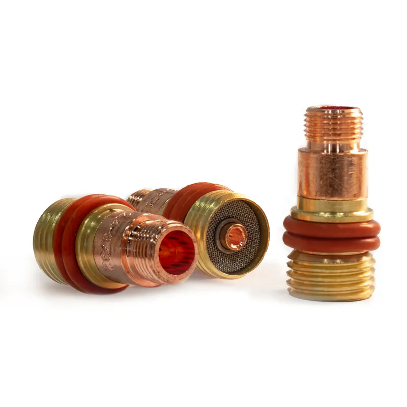 Держатель цанги GasLens d.2.4 (TIG17-18-26) для прозрачных сопел