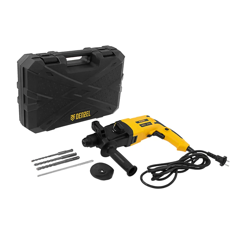 Перфоратор электрический RHH-600-22, SDS-plus, 600 Вт, 2,5 Дж, 2 реж. Denzel