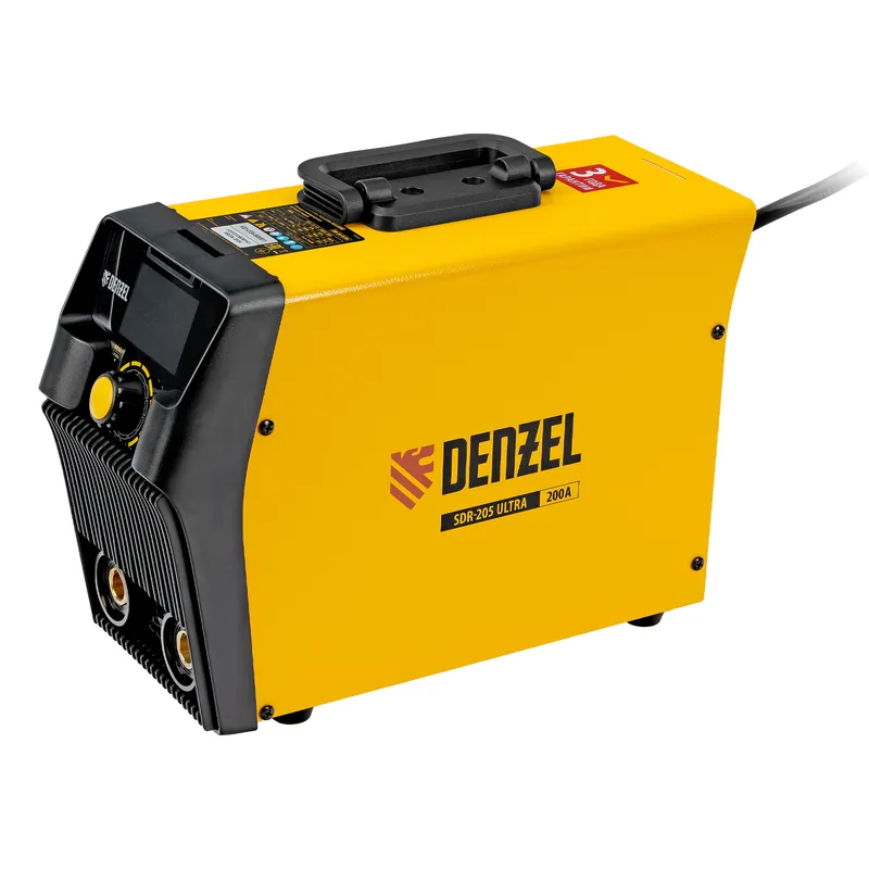 Аппарат инвертор. дуговой сварки SDR-205 Ultra, 200 А, ПВ 60% Denzel