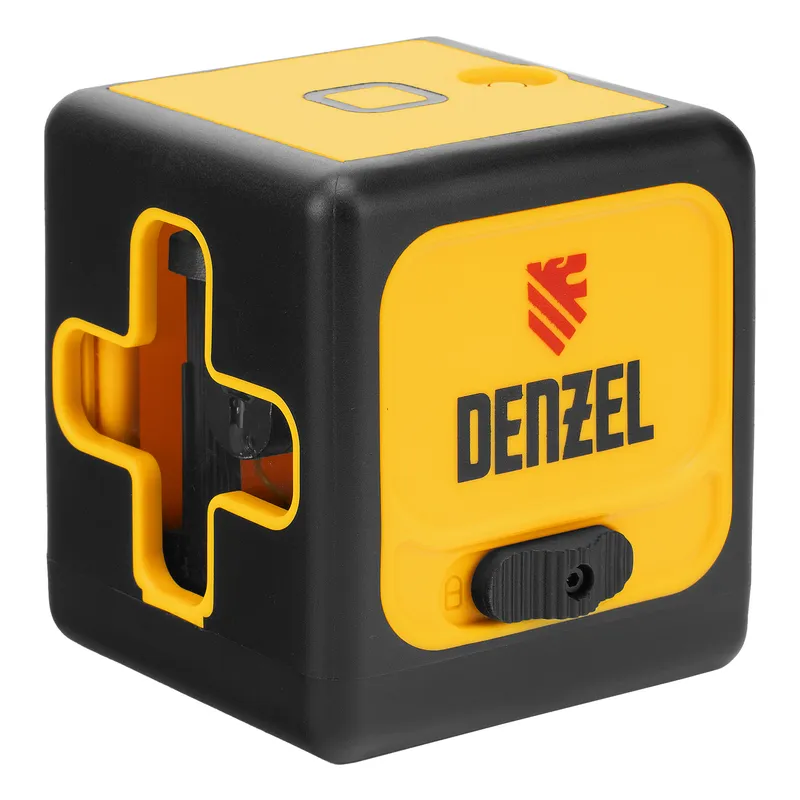 Лазерный уровень DQB, 30 м, зеленый луч, батарейки Denzel
