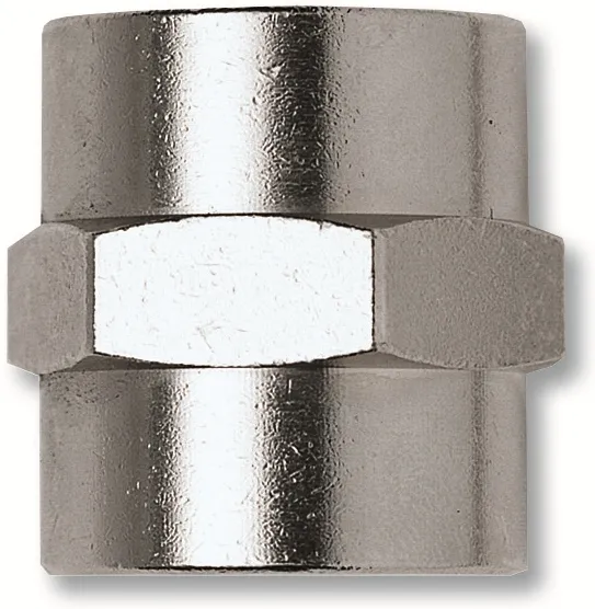 Переходник GAV 1225/2 280/1 F1/8xF1/8 цилиндр. Муфта