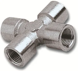 Переходник GAV 1254/3 250/3 крест FFFF 3/8