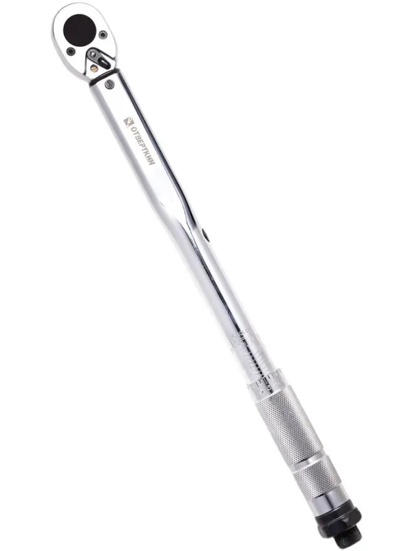 Ключ динамометрический 3/8" 19-110Нм щелчковый Отверткин