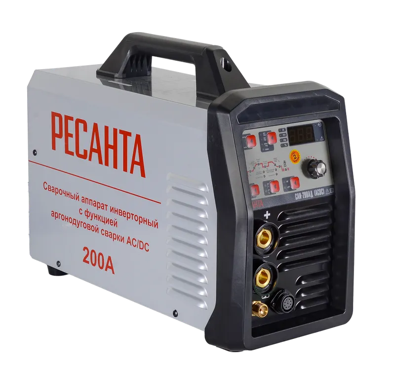 Сварочный аппарат инверторный Ресанта САИ-200АД (АС/DC)