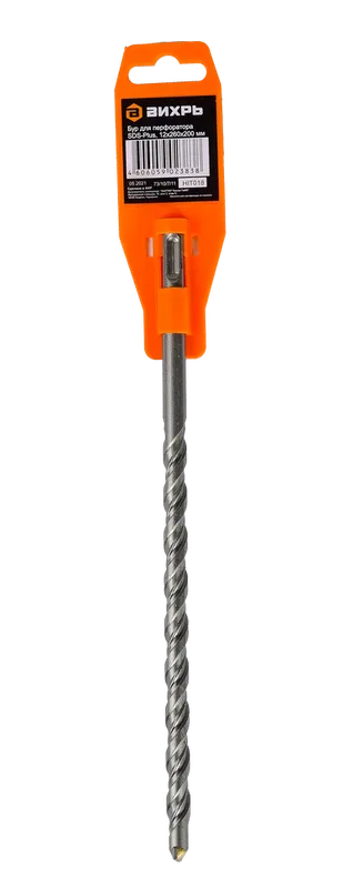 Бур по бетону ВИХРЬ 12x260x200