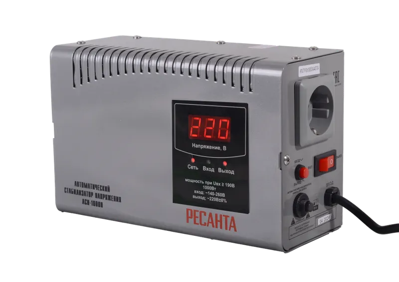 Стабилизатор напряжения Ресанта АСН-1000 Н