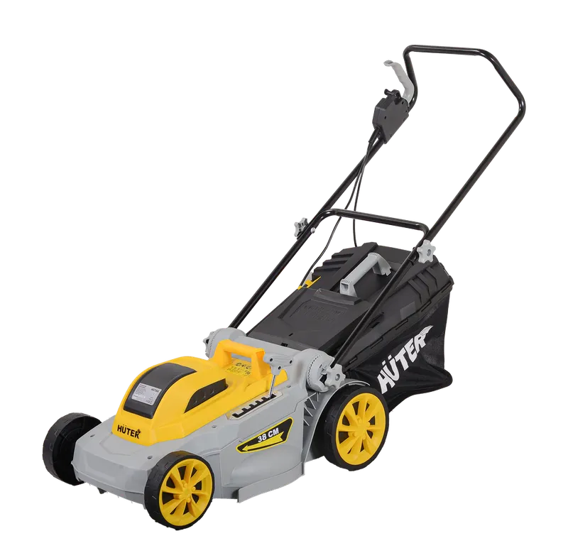 Газонокосилка электрическая Huter ELM-380T Grey