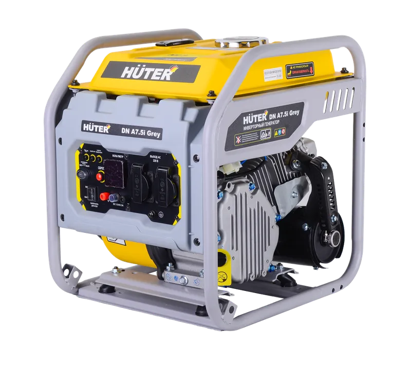 Инверторный генератор Huter DN А7,5i Grey