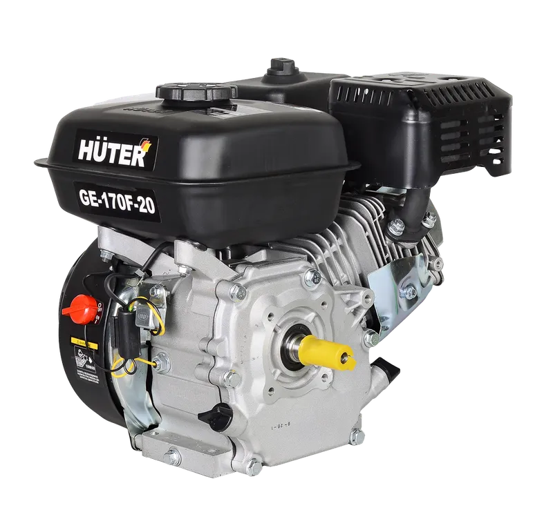 Двигатель бензиновый Huter GE-170F-20