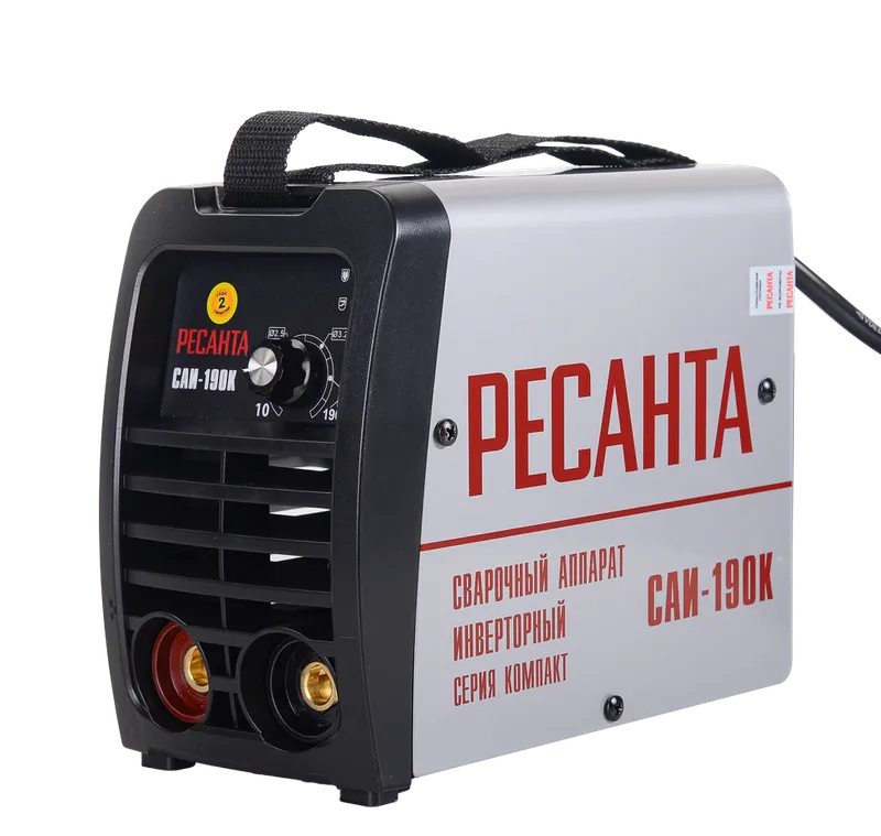 Сварочный аппарат инверторный Ресанта САИ 190К (компакт)