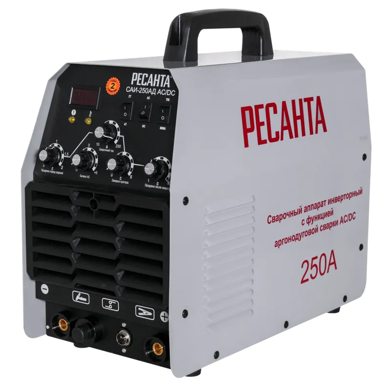 Сварочный аппарат инверторный Ресанта САИ-250 АД (AC/DC)