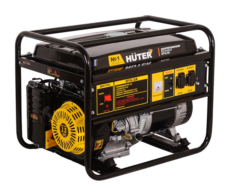 Бензиновый генератор Huter DY6.5A