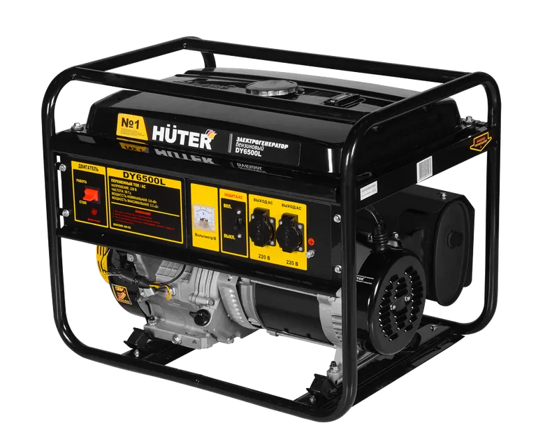 Портативный бензогенератор Huter DY6500L