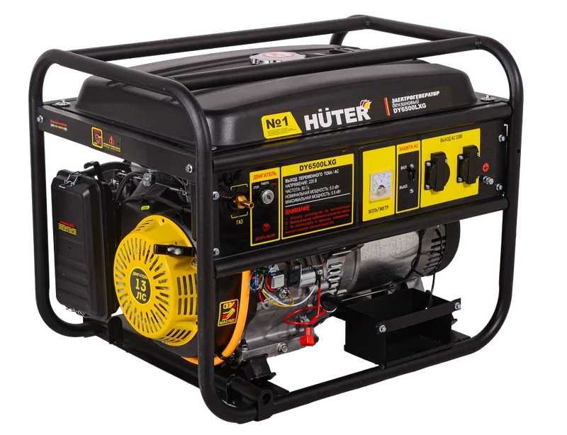 Газовый генератор Huter DY6500LXG