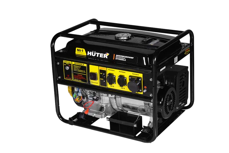 Портативный бензогенератор Huter DY9500LX