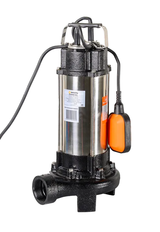 Фекальный насос Вихрь ФН-2200Л с измельчителем