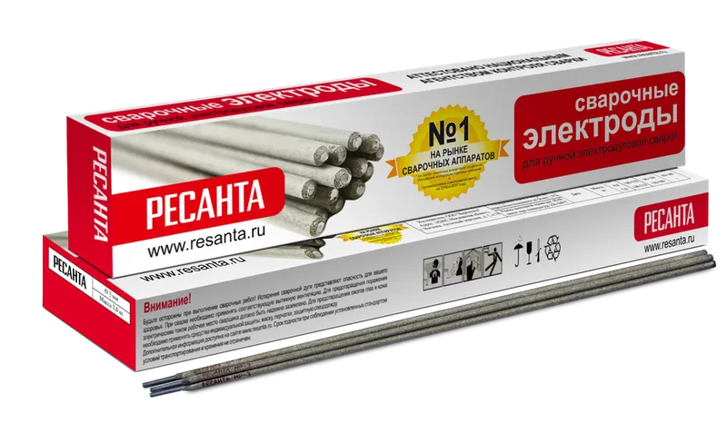 Электрод для сварки Ресанта МР-3 Ф5,0 Пачка 3 кг