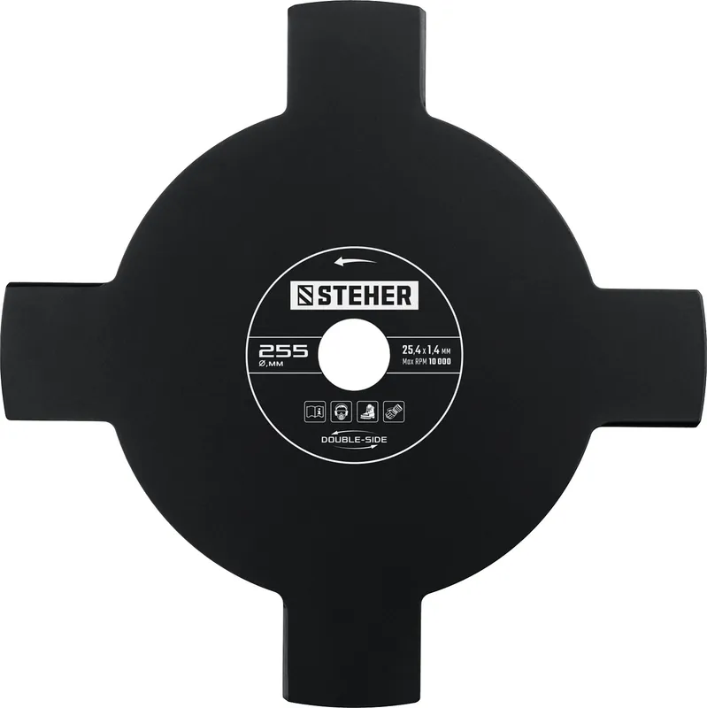 STEHER TB-4, 255 мм, 4T, нож для триммера (75135)