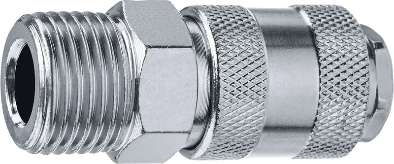 ЗУБР 1/2″M - рапид муфта, переходник, Профессионал (64911-1/2)