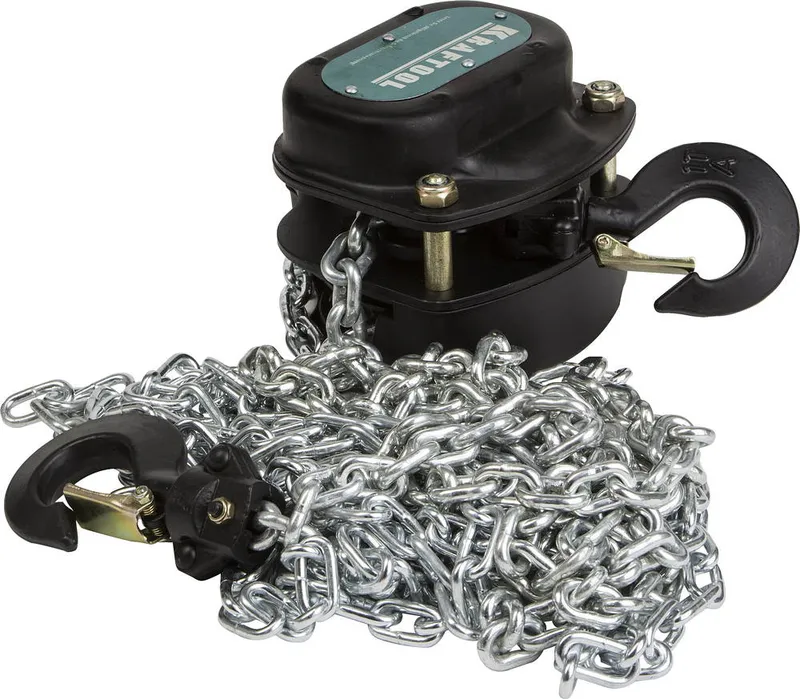 KRAFTOOL 1т х 3м, ручная шестеренная таль (43087-1)